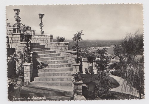 MA PU 10 Gabicce Terrazza Edenrock viaggiata 1954