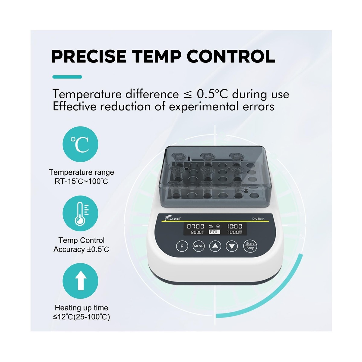 ホットドライバス cool-hotter dry bath incubator Dry Bath Incubator Cool & Heat