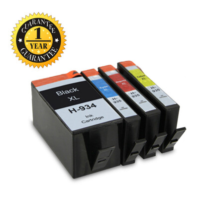 4pk 934XL 935XL Ink Cartridge For HP Officejet Pro 6830 6230 6835 6812 6815 6820