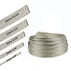 EMI RFI ESD Shielding Wire Sheathing Cable Sleeve Tubing Pure Copper Metal Mesh