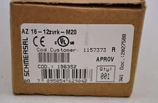 NEW SCHMERSAL AZ16-12ZVRK-M20 Safety Door Switch