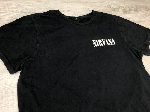 Nirvana In Utero T Shirt Vintage Black Mens Size Medium - Picture 7 of 12