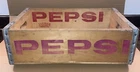Vintage Wooden Pepsi-Cola 24 Case Cincinnati, Ohio Sigen Bottle￼ Supply Company