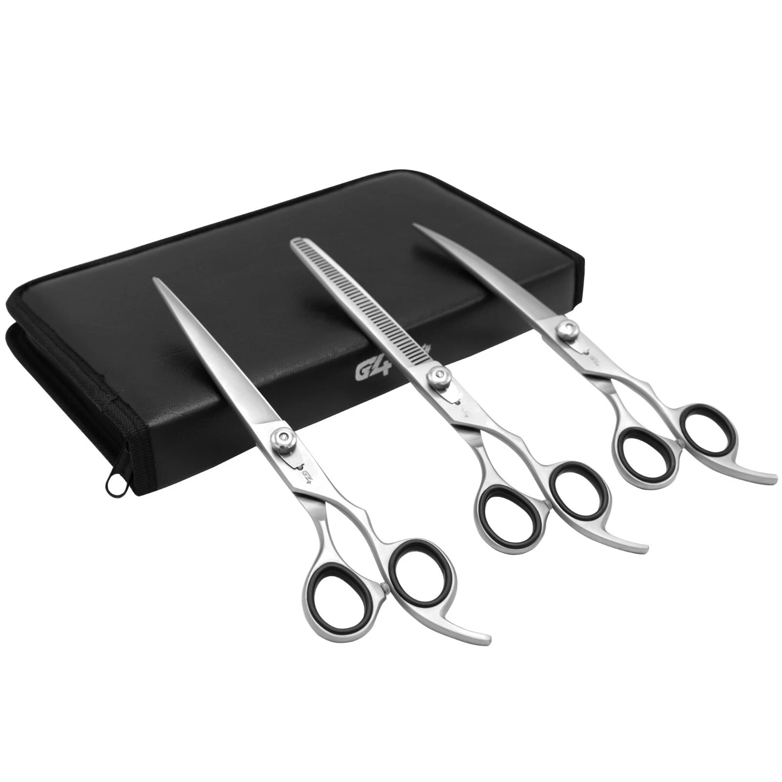 Pet Cat Dog Grooming Scissors Set Stainless Steel Professional Pet Trimmer Kit