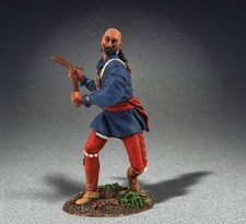 BRITAINS AMERICAN REVOLUTIONARY WAR 16025 WOODLAND INDIAN SWINGING GUNSTOCK WARC