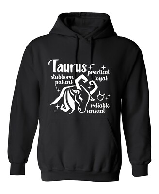 Taurus Practical Loyal Stubborn Patient Reliable Sarcastic Humor Men's Hoodies