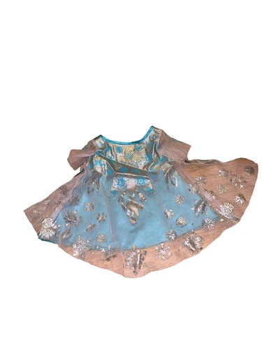 Build A Bear Workshop Disney Frozen Elsa Dress BABW Clothing Outfit - Picture 2 of 3