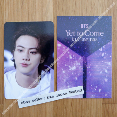 BTS Yet to Come in cinemas Official Photocard PC cinema RM
