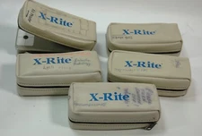 Lot of 5 X-Rite Densitometers and Sensitometers 2 331, 1 333, 2 334 READ Descr