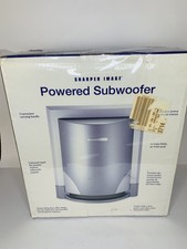 sharper image powered subwoofer