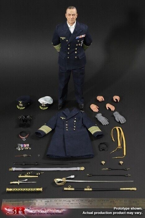 上品コーデはコレで安心! Navy German WWII 1/6 DID/3R Commander Radar Erich Chief In G.I.ジョー