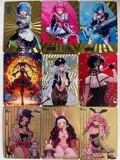 🔥 #2 [Pick Your METAL Card] Goddess Story Anime Waifu Doujin Card Spicy 🔥