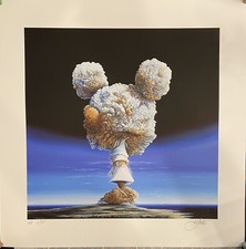 “H Bomb” Art Print Poster By Jeff Gillette Signed AP Mickey Mouse Disney
