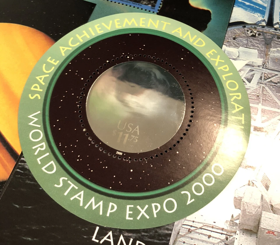 US Space Achievement & Exploration SC#3409 - 3413 Complete Set 5 Sheets CV: $135 - Image 3 of 4