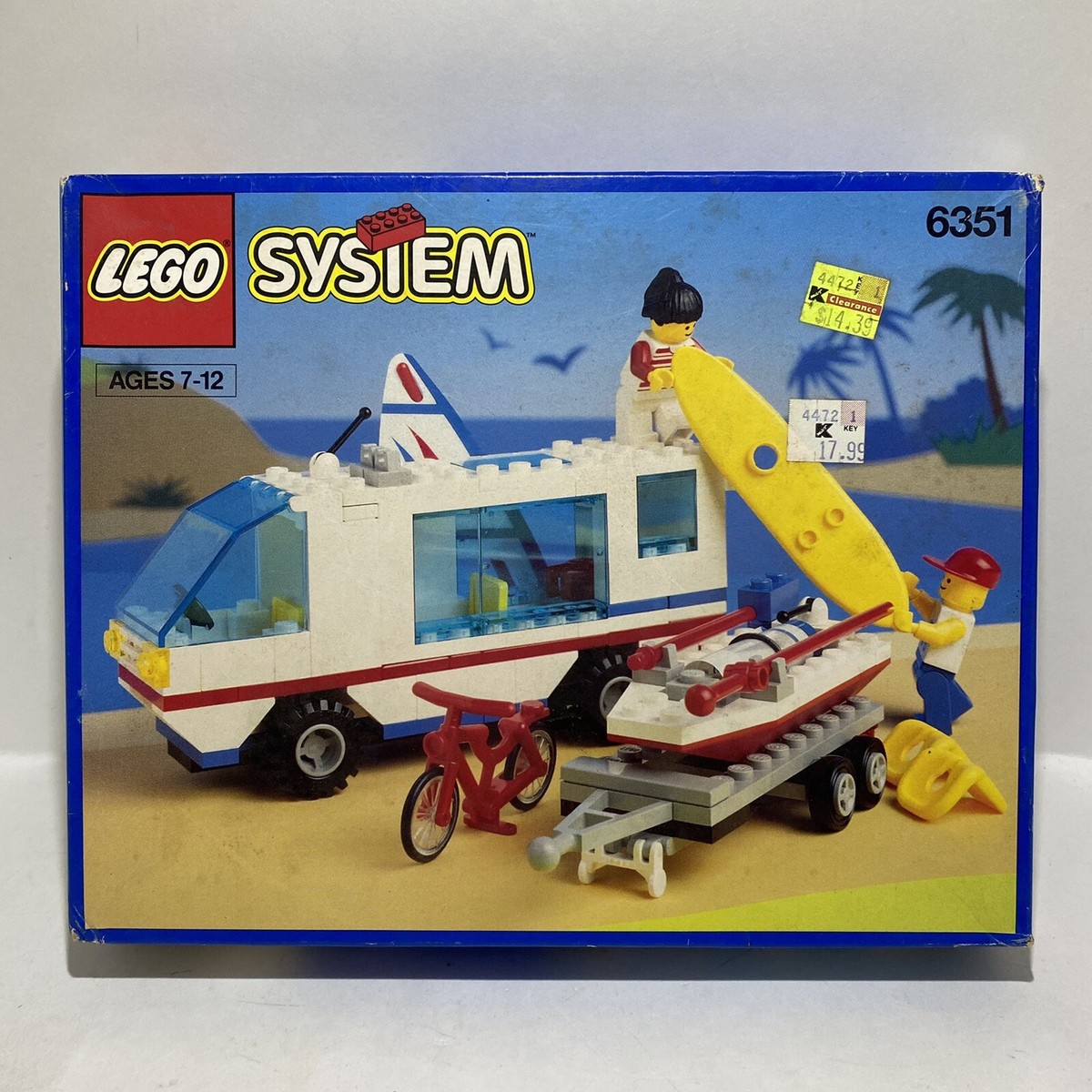 Lego Camper Van Lego 6351 LEGO 6351 Surf N' Sail Camper (NEW