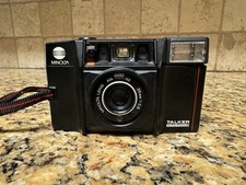 Minolta Talker AF-S V 35mm Camera F2.8 / Point  Shoot 35mm Untested