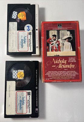 Nicholas And Alexandra Part 1 & 2 Betamax (NOT VHS) Michael Jayston Janet Suzman