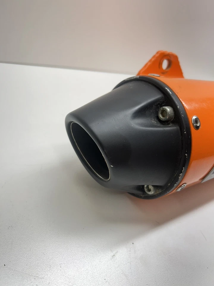 Silenciador de escape Polaris Predator 500 HMF 2005 Troy Lee naranja Foto 3 de 4