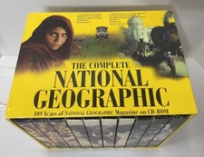 The Complete National Geographic Magazine On CD-ROM 109 Years 1888-1990s LN