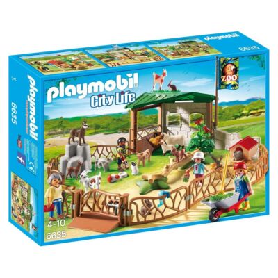 PLAYMOBIL  6635 - City Life - Streichelzoo, 74 Teile