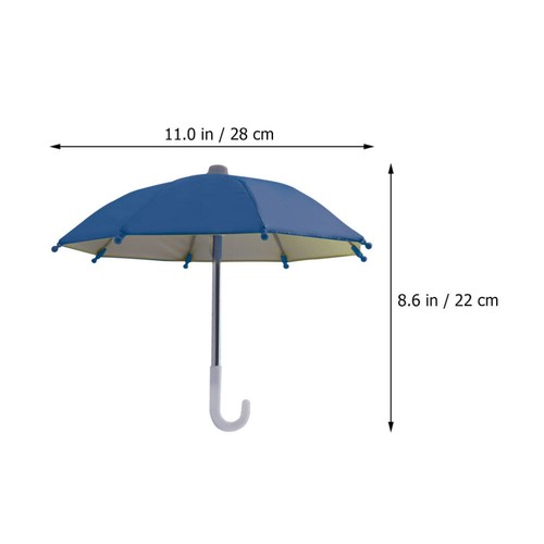 4pcs Cell Phone Umbrella Sun Shade Lightweight Small Umbrellas - 第 10/12 張圖片