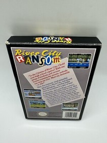 River City Ransom Nintendo NES COMPLETE CIB Rare Near Mint Cart & Manual