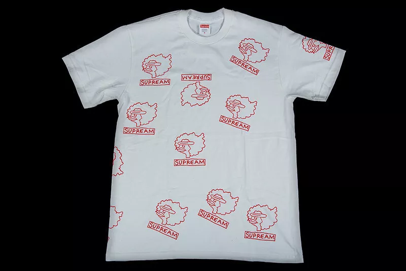 BRAND NEW FW17 SUPREME GONZ HEAD TEE WHITE L XL