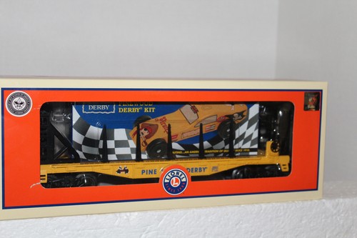 Lionel #26654 BOY SCOUTS OF AMERICA FLATCAR CON KIT DERBY PINEWOOD  | Zustand: New