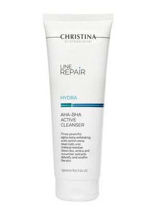 Christina - Facial cleanser with AHA-BHA acids 250ml