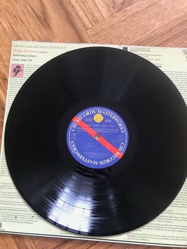 D'Indy, Franck, Fauré - Philippe Entremont - 12" VINYL LP CX74102 - Picture 4 of 4