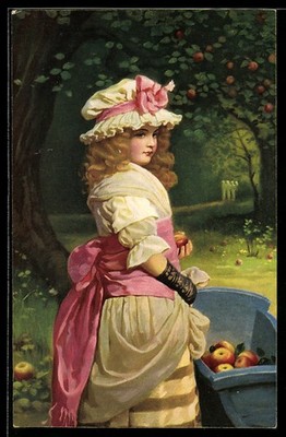 Künstler-AK Stengel & Co. Nr. 29445: John Everett Millais: Pomona, Mädchen mit  