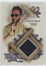 2020 Topps Allen & Ginter's Full Size Relics A Jared Carrabis #FSRA-JC 0l44