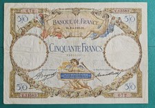 Billet 50 Francs Luc Olivier Merson 08/06/1933 -Banque de France- V.13583 n°072