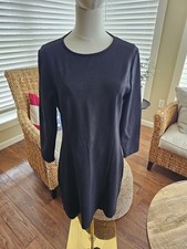 J. Crew Women’s Black Ponte Dress Size 12 Career Stretch Feminine