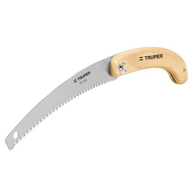 Truper 12 Inch Folding Pruning Saw Extra Sharp Blades Flexible Wood Handle