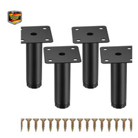 Metall MöBelfüßE 8 Cm Verstellbar SchrankfüßE Sofa Ersatz Beine