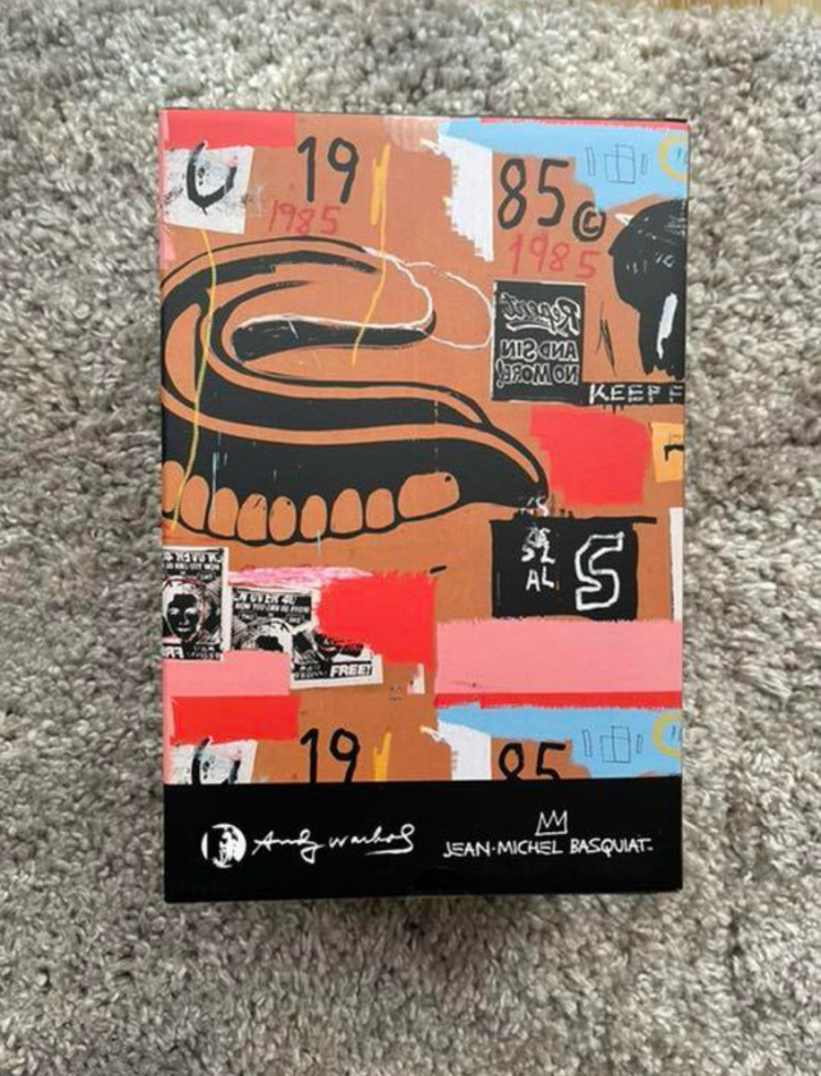 BE@RBRICK × Andy Warhol × JEAN-MICHEL BASQUIAT #2 100% & 400 BE@RBRICK × Andy Warhol × JEAN-MICHEL BASQUIAT #2 100% & 400