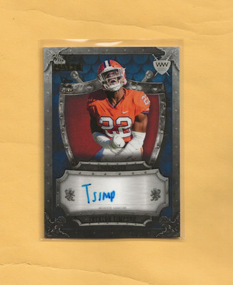 2023 Wild Card MATTE #ww-A Weekend Warrior Trenton Simpson RC Rookie AITO #5/5