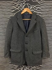 Vtg Polo Ralph Lauren Classic Ivy Wool Tweed 3-Button Blazer