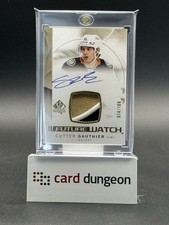 Cutter Gauthier 2024-25 SP Authentic  Future Watch Auto Patch FWA (3-Clr) /100