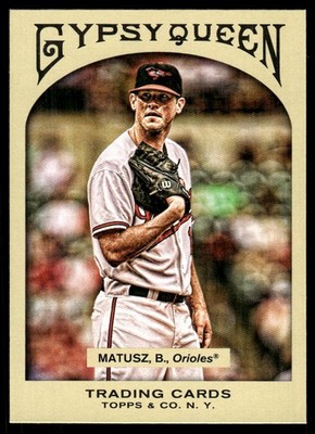 Brian Matusz 2011 Topps Gypsy Queen #203 Orioles MLB READ FREE SHIP AutographDen