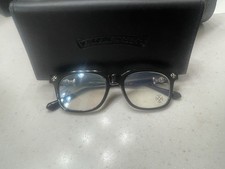 Chrome Hearts Black Full Rim Plastic Eyeglass Frames Designer Unisex