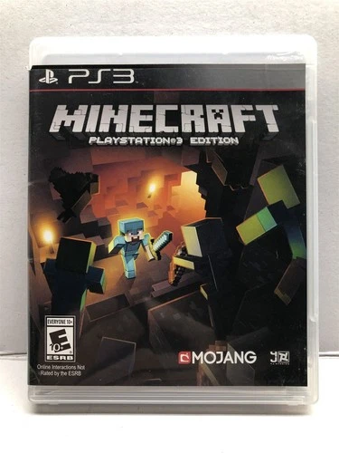 Minecraft PlayStation 3 Edition (PlayStation 3, 2014) Complete Tested Working