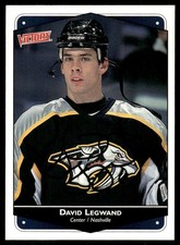1999-00 Upper Deck Victory David Legwand Auto Nashville Predators #156