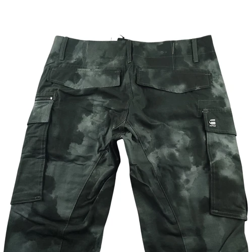G Star Raw Pants 34x34 Mens Rovic 3D Regular Tapered Cargo Camo Hammer Ripstop - Picture 4 of 15