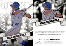 2025 Leaf PRIZED ROOKIE ROCH CHOLOWSKY #22 UCLA BRUINS