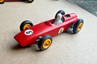 HTF LESNEY MATCHBOX REGULAR 1-75 52 BRM Race Car RED No.5 BPW NICE NO BOX