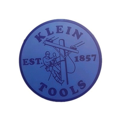 Klein Tools 12'' Sign est 1857 Blue Logo Metal Garage Workshop Reproduction Sign 