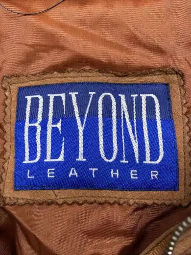 Beyond Leather Jacket/Blouson/XL/Leather/BEG/Solid - Image 3 of 4