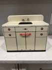 MARX 1950s Vintage Metal Litho Tin Kitchen Sink Toy Collectible